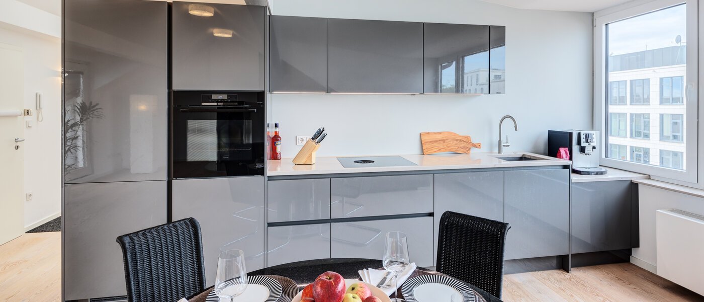 アティック・フラット（屋根裏） München Maxvorstadt 01 キッチン 14568