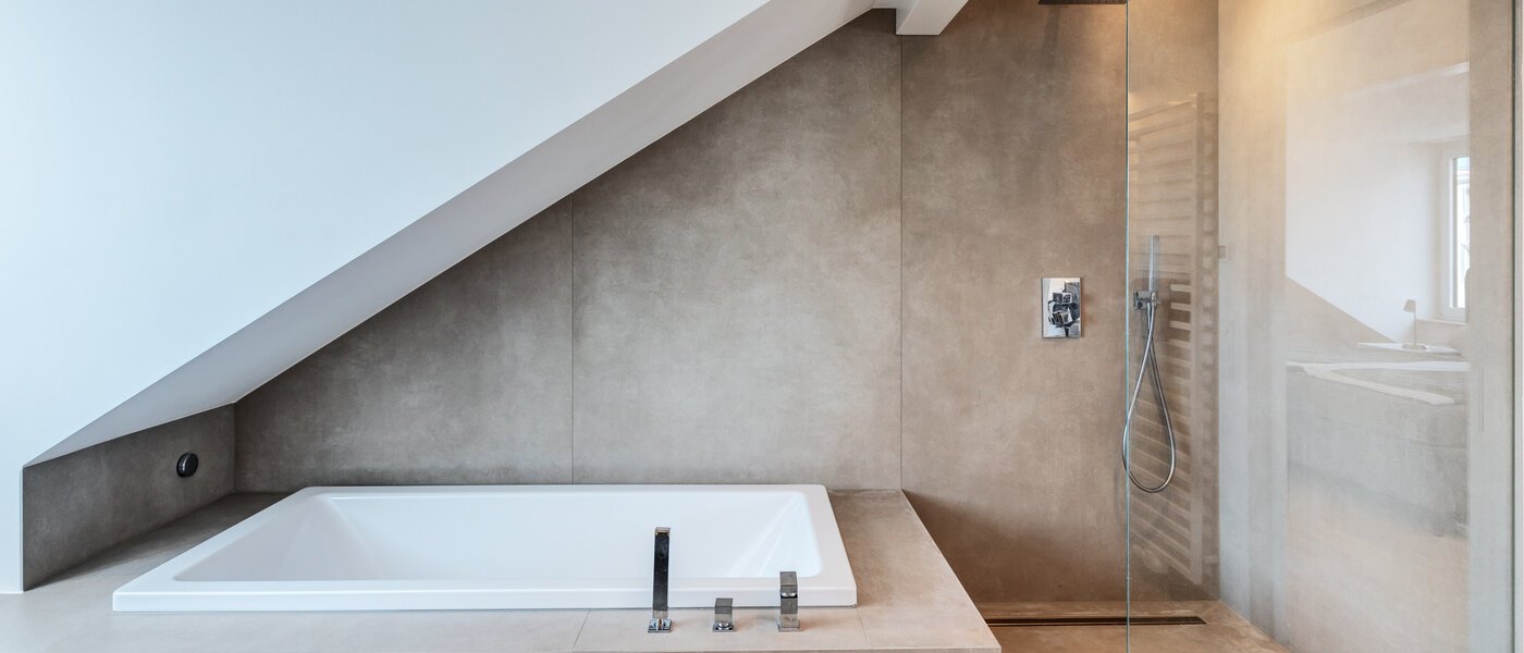 アティック・フラット（屋根裏） München Maxvorstadt 04 浴室 14568