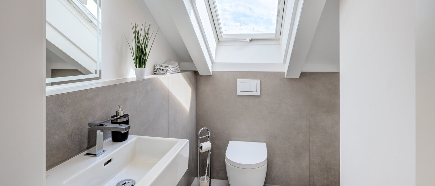 アティック・フラット（屋根裏） München Maxvorstadt 01 ゲスト用 WC 14568