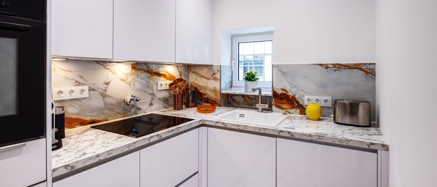 マンション München Schwabing (rechts der Leopoldstraße) 02 キッチン 14569