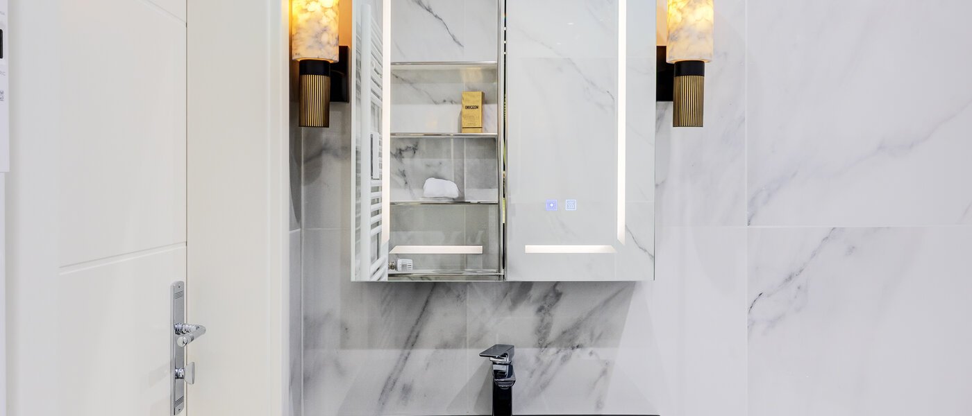 マンション München Schwabing (rechts der Leopoldstraße) 02 浴室 14569