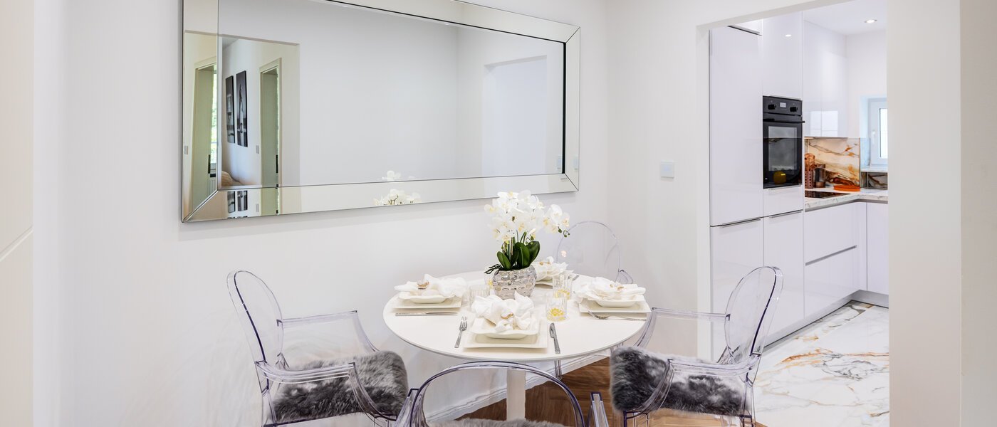 マンション München Schwabing (rechts der Leopoldstraße) 01 ダイニングエリア 14569