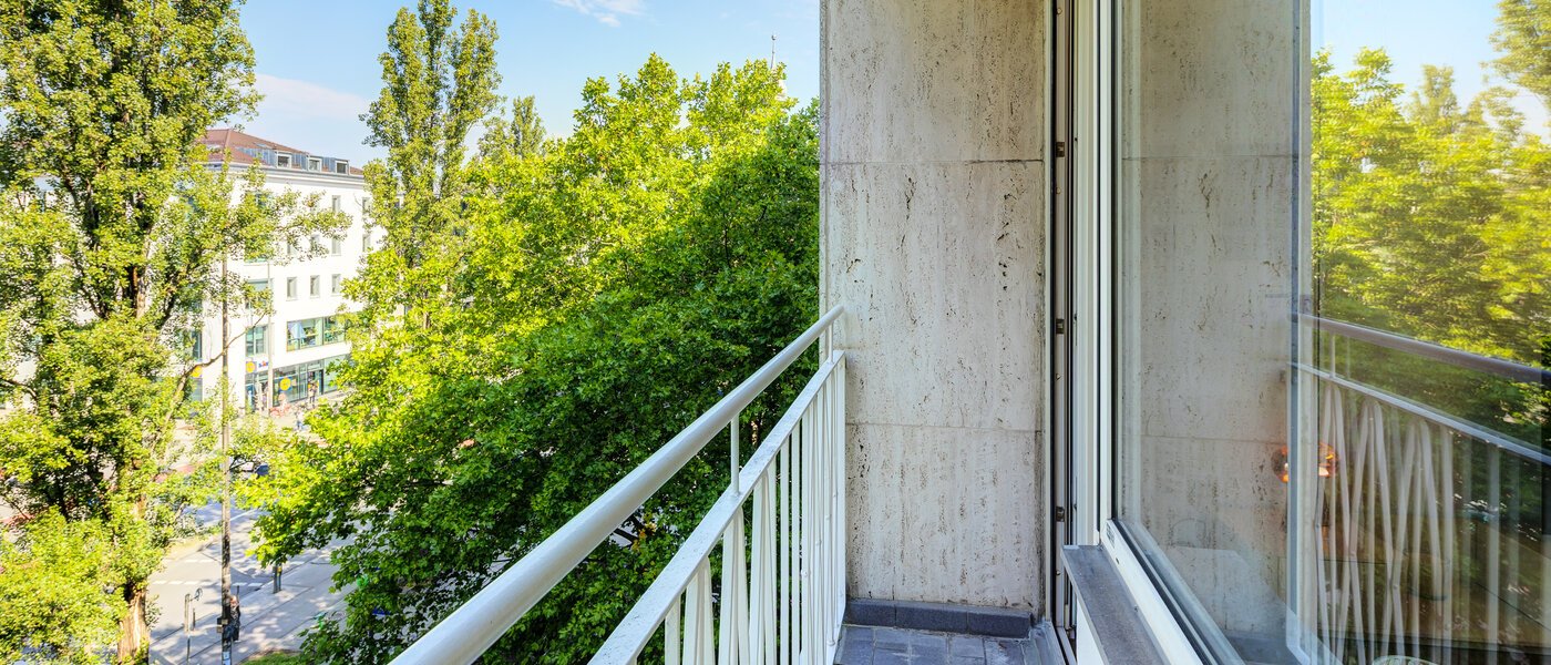 マンション München Schwabing (rechts der Leopoldstraße) 03 1ベランダ 14569