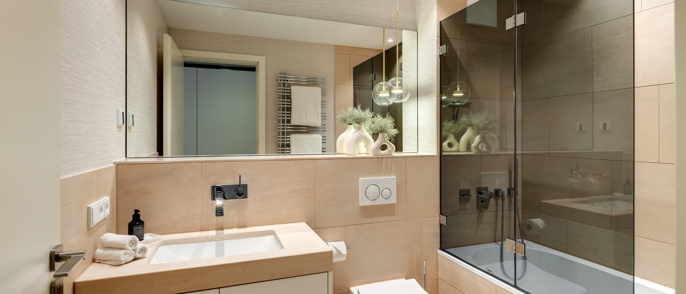 マンション München Maxvorstadt - Museumsviertel 01 ２つめの浴室 14574