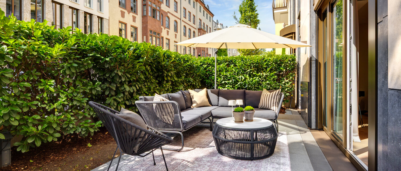 マンション München Maxvorstadt - Museumsviertel 01 テラス・ポーチ 14574