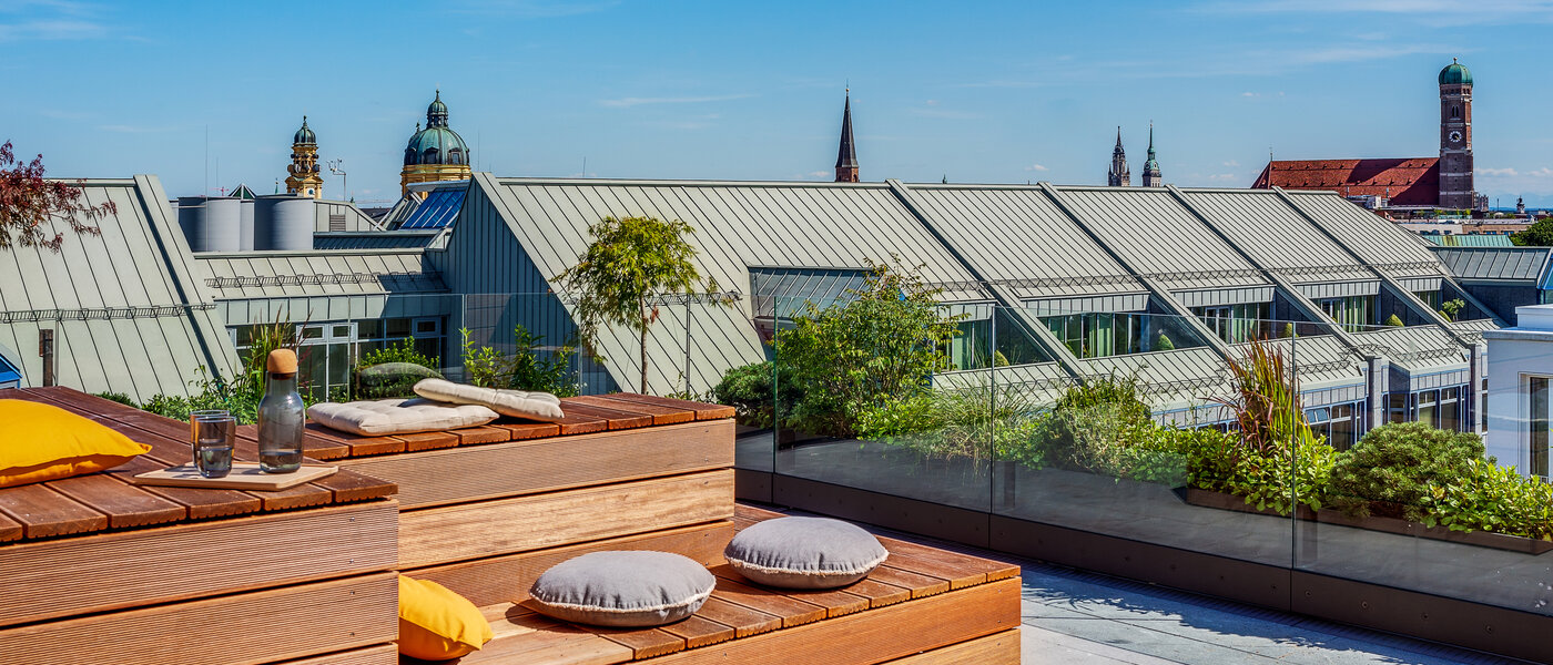 マンション München Maxvorstadt - Museumsviertel 02 共有テラス 14574