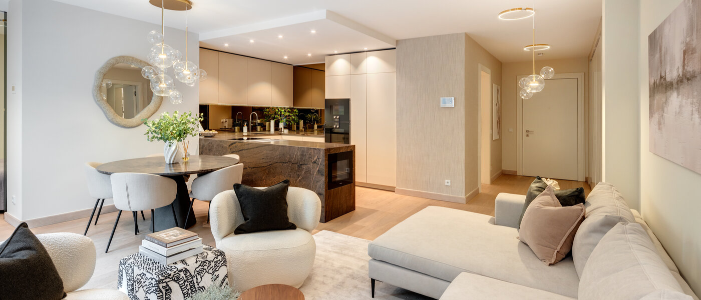 マンション München Maxvorstadt - Museumsviertel 04 リビングエリア 14574