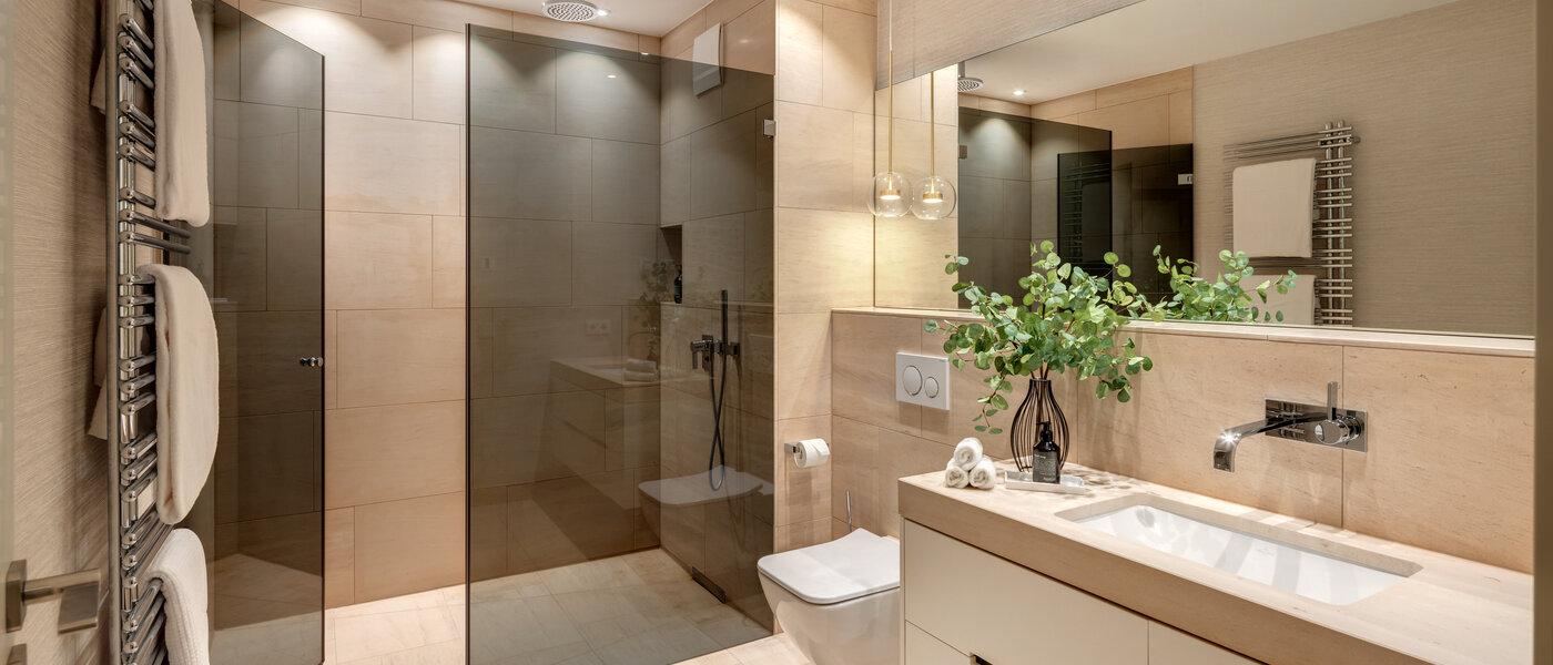 マンション München Maxvorstadt - Museumsviertel 01 1つめの浴室 14574