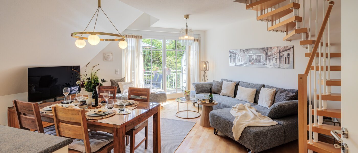 メゾネット・マンション（複数階にわたるマンション） Gröbenzell 01 リビングエリア 14575