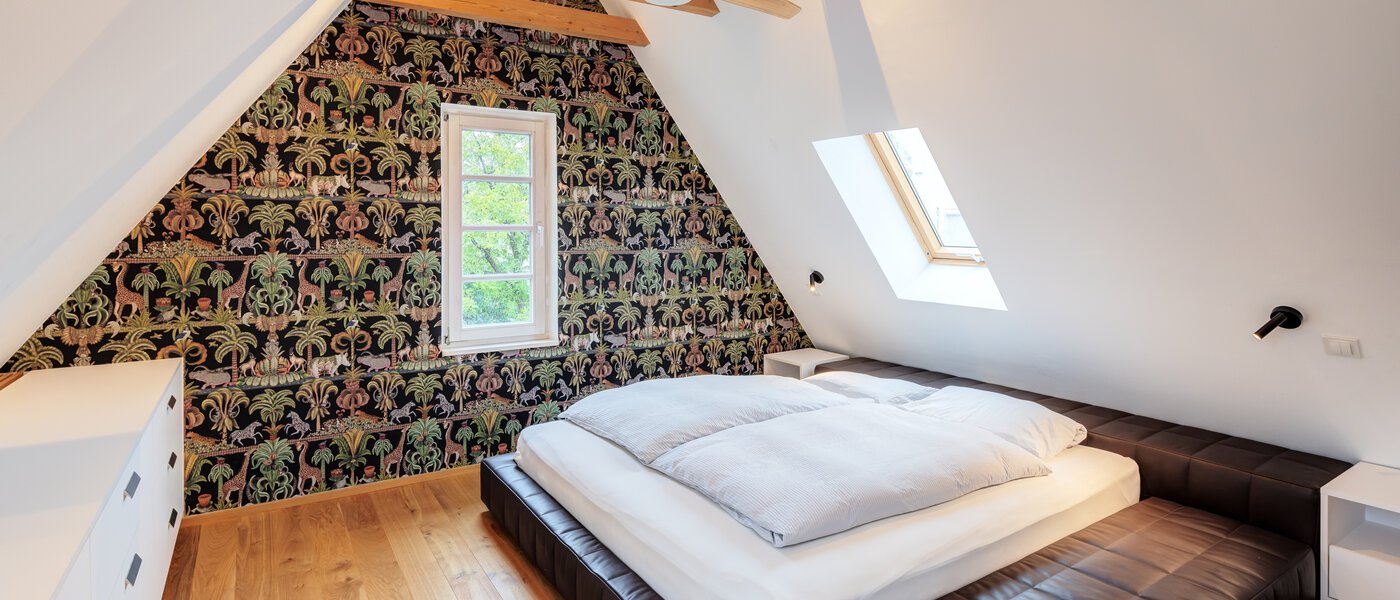 一戸建て München Obermenzing 01 1. 寝室 14582