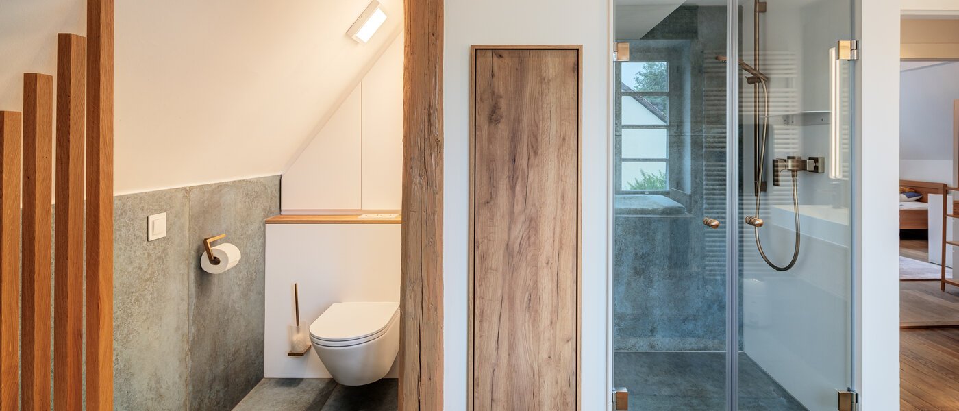 一戸建て München Obermenzing 03 1つめの浴室 14582