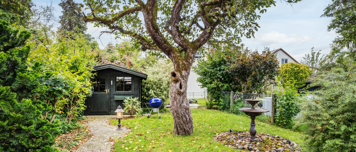 メゾネット・マンション（複数階にわたるマンション） München Fasangarten 01 庭 14585