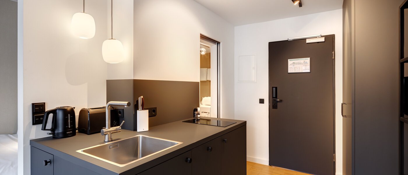 アパルトマン München Schwabing-West (rund um den Hohenzollernplatz) 02 キッチン 14592