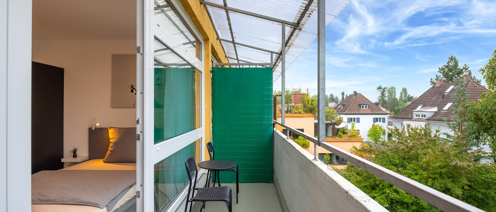 アパルトマン München Ramersdorf 01 ベランダ 14595