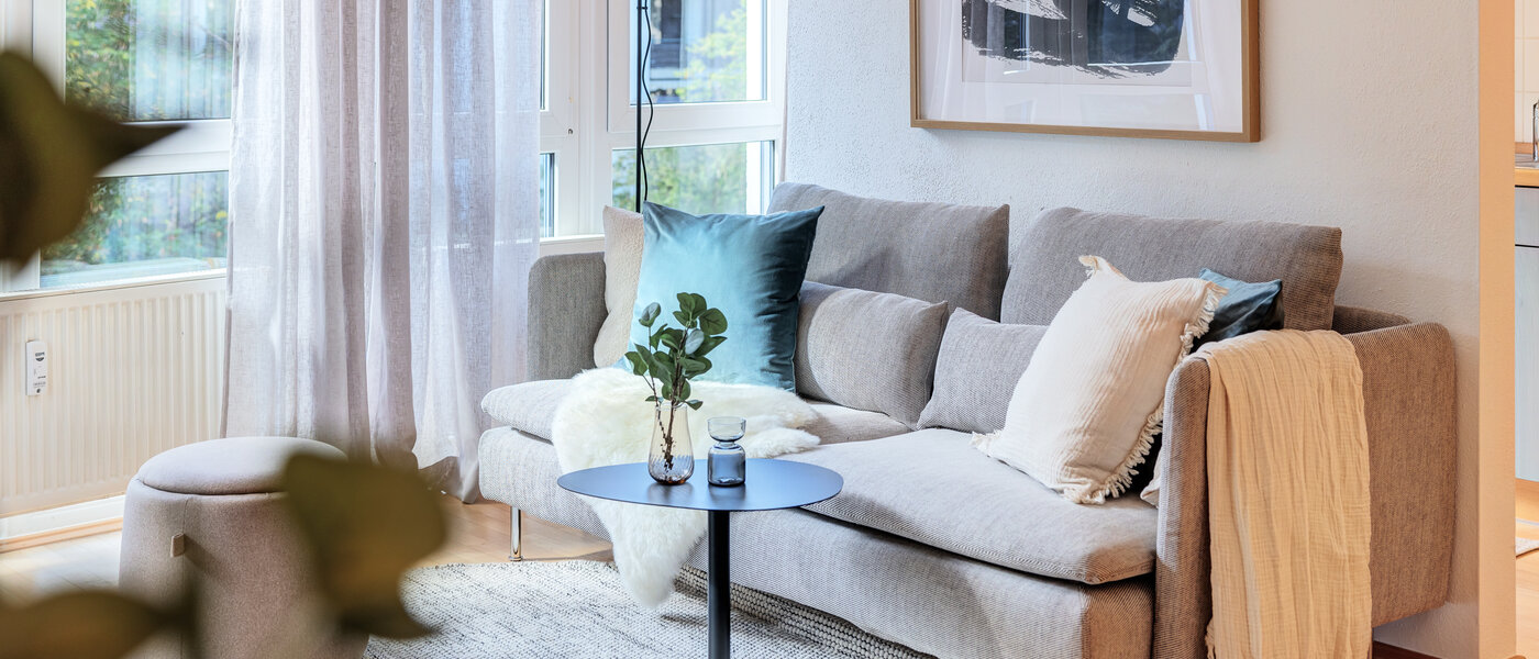 マンション München Obergiesing 02 リビングルーム 14597