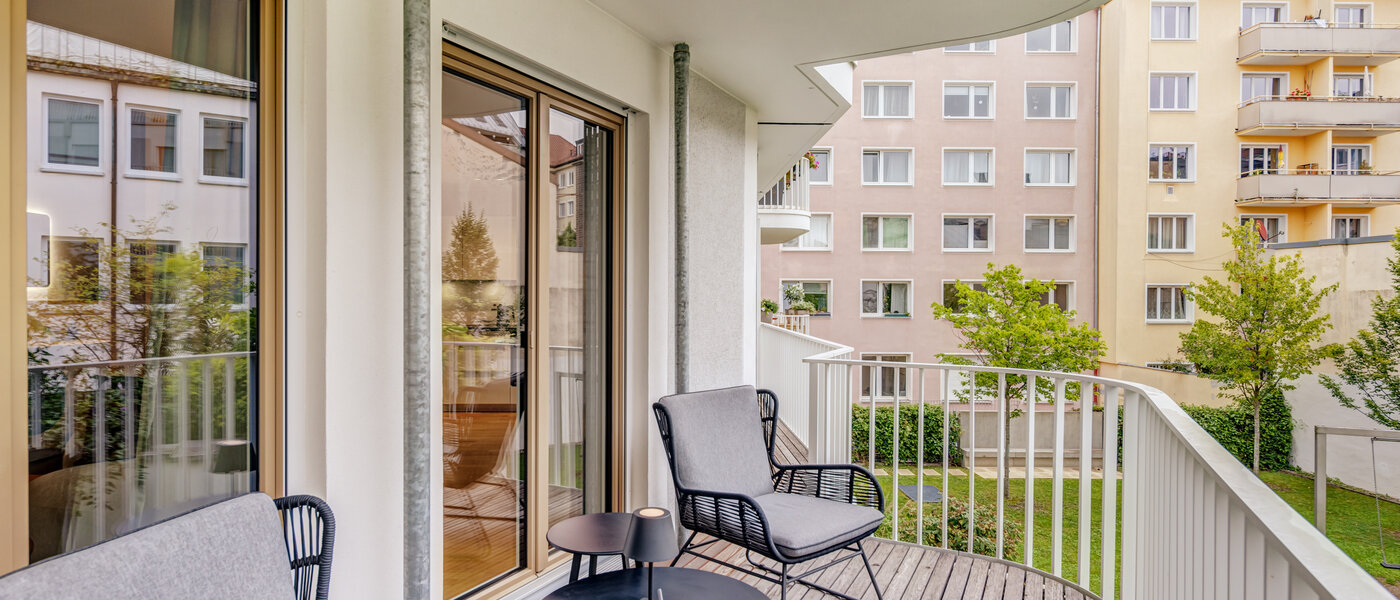 マンション München Maxvorstadt 01 ベランダ 14603