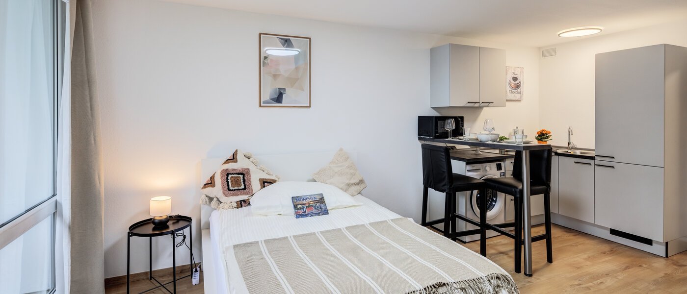 マンション München Berg am Laim 04 リビングエリア 14607