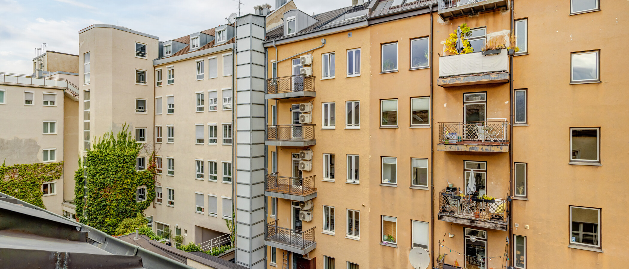 アティック・フラット（屋根裏） München Ludwigsvorstadt 01 物件からの眺め 14609