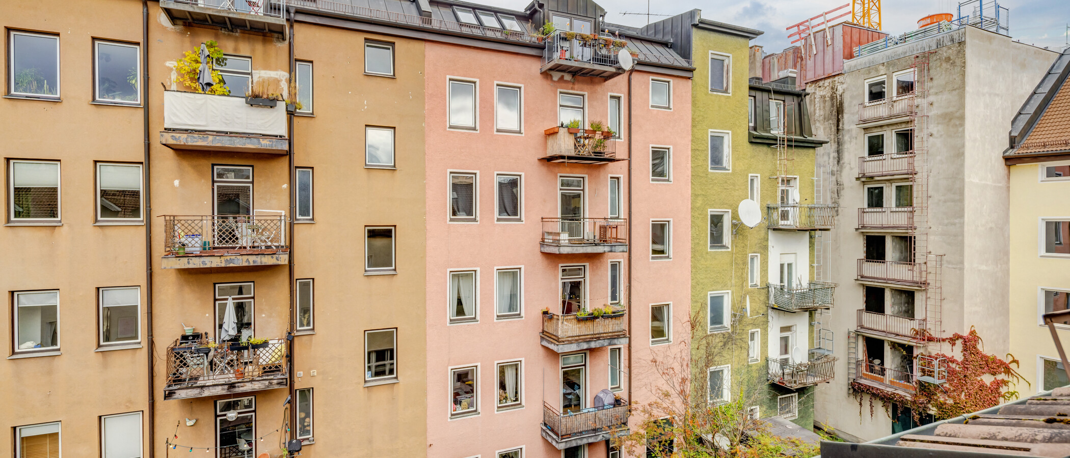 アティック・フラット（屋根裏） München Ludwigsvorstadt 02 物件からの眺め 14609