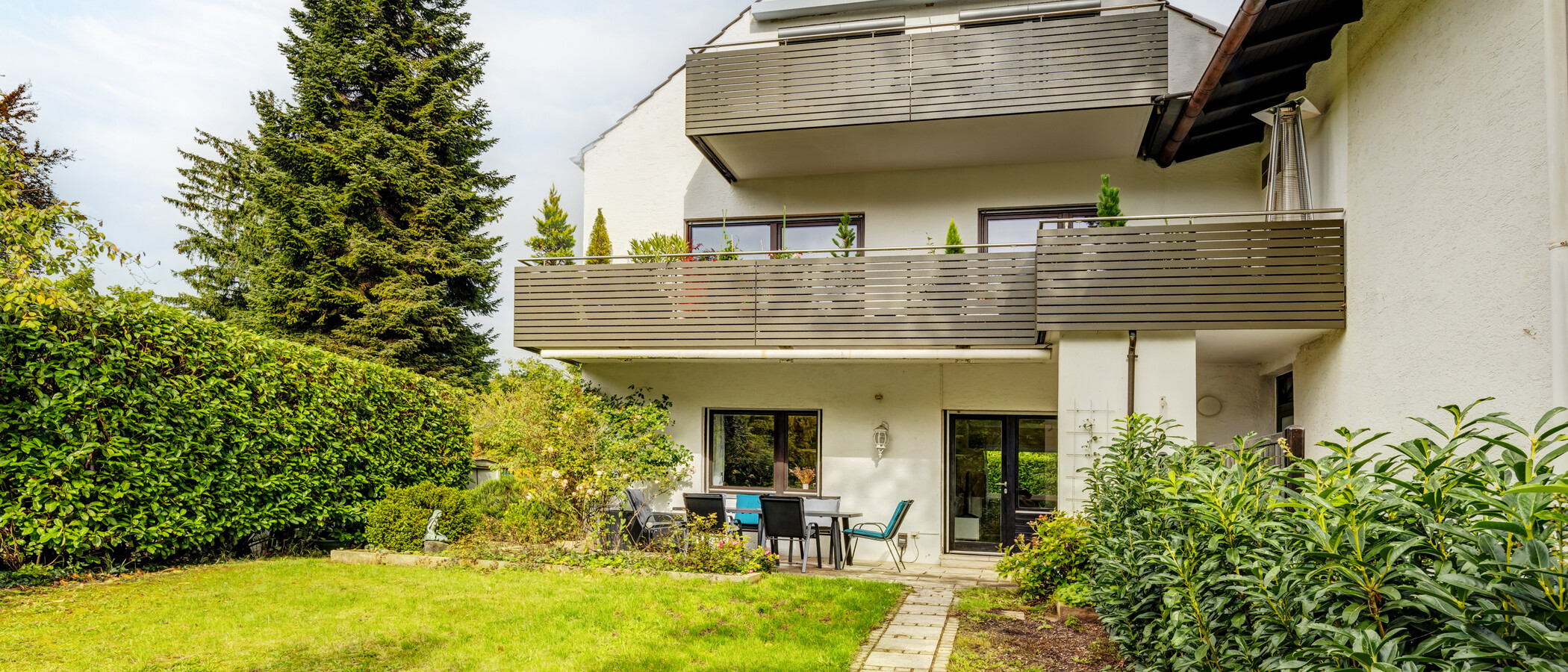庭付き住宅 München Hadern 02 庭 14610