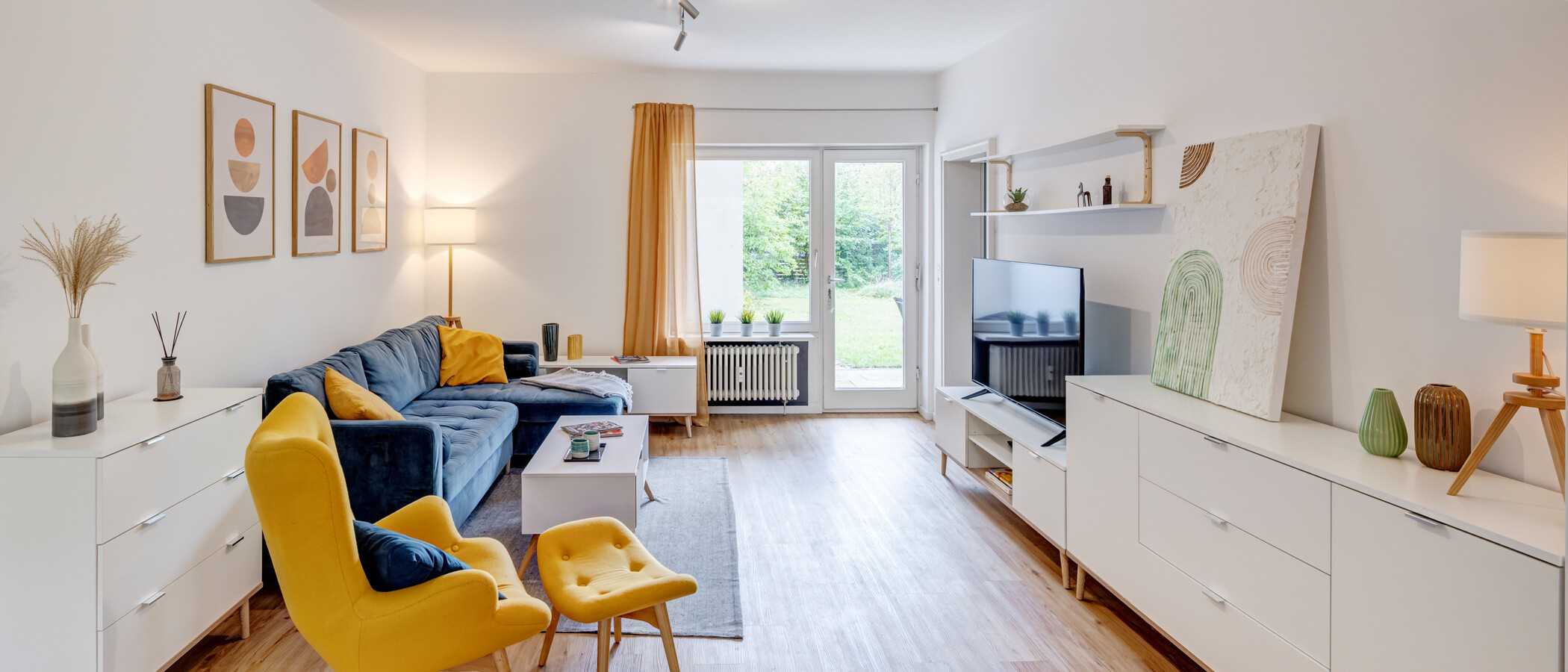 庭付き住宅 München Hadern 01 リビングエリア 14610