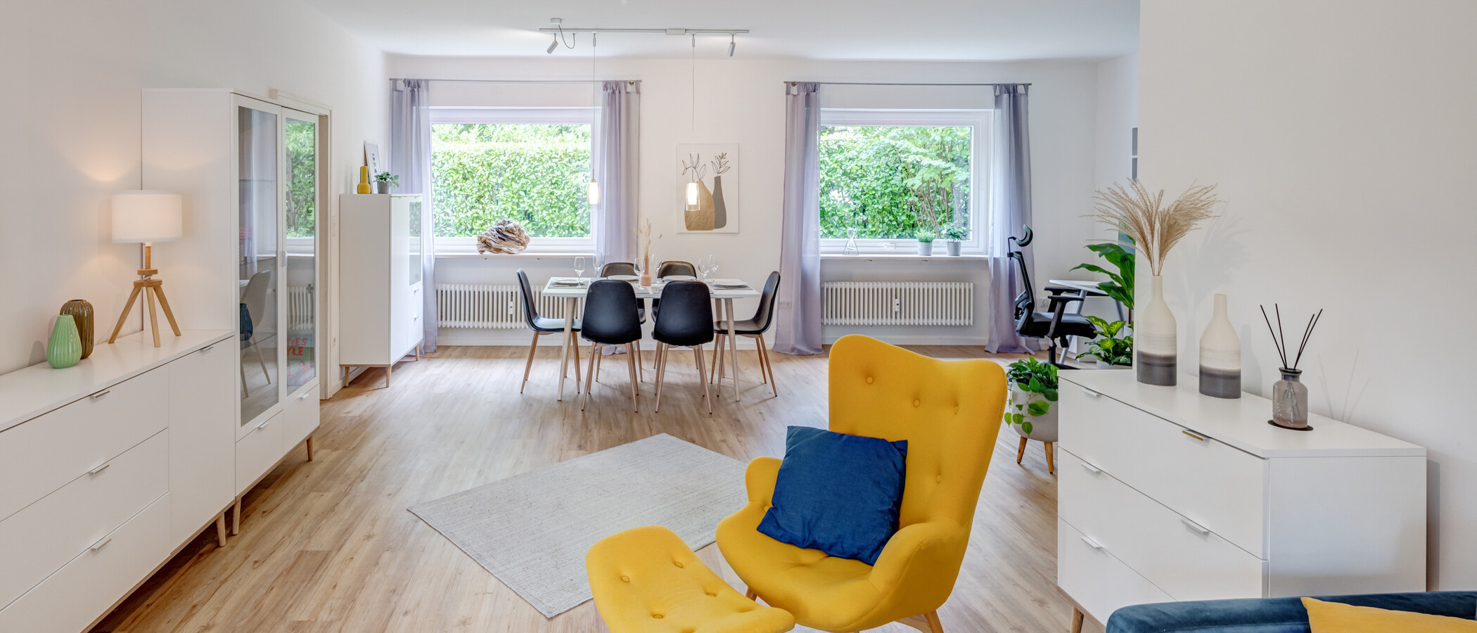 庭付き住宅 München Hadern 03 リビングエリア 14610