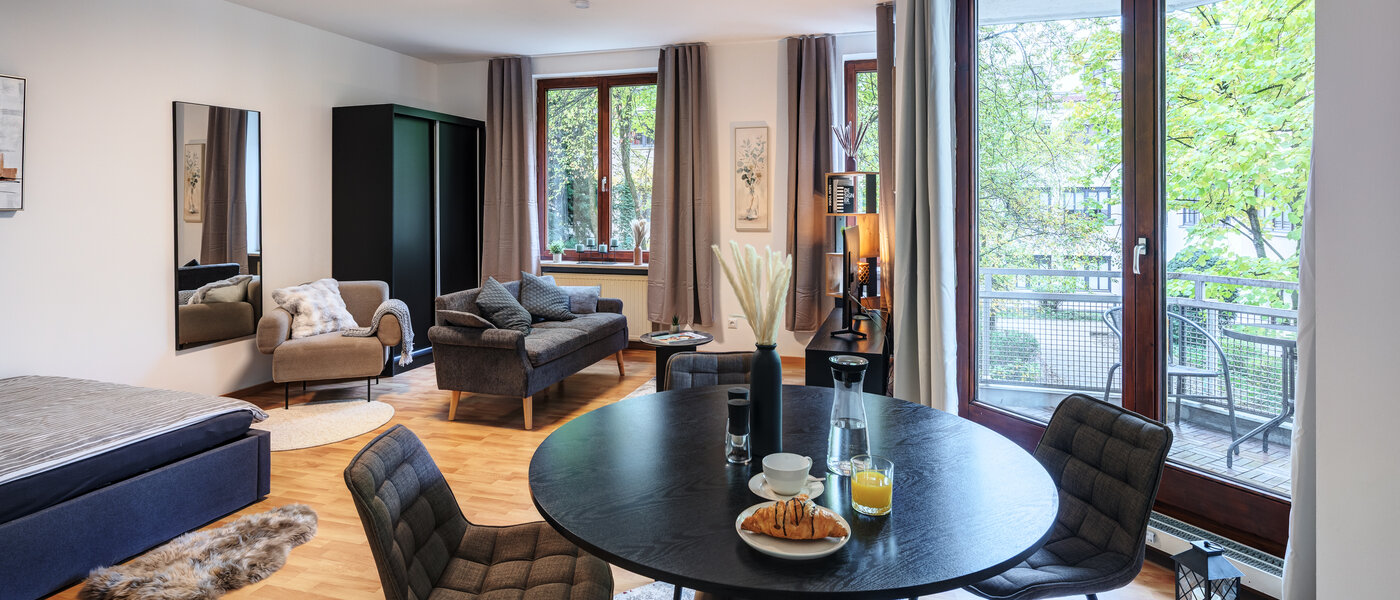 マンション München Maxvorstadt - Westen 05 リビングエリア 14611