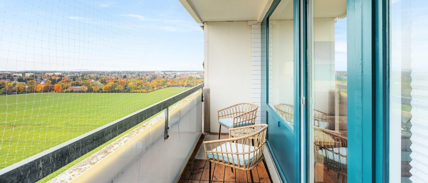 アパルトマン München Parkstadt Solln 01 ベランダ 14617