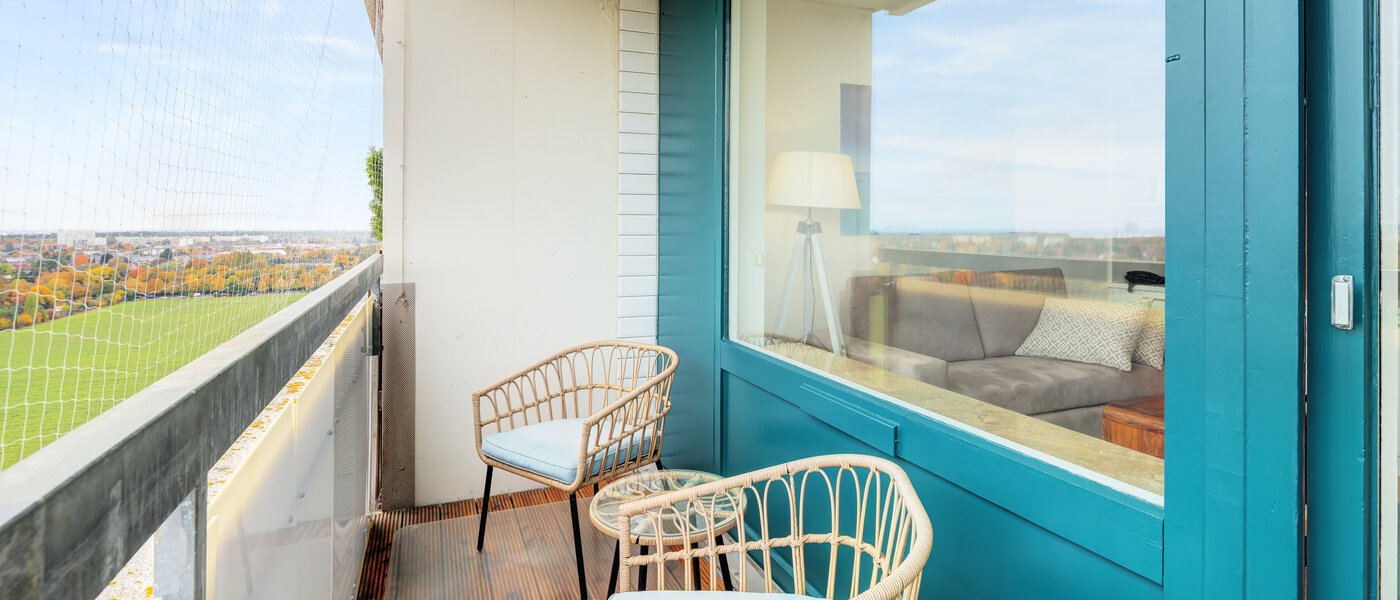 アパルトマン München Parkstadt Solln 02 ベランダ 14617