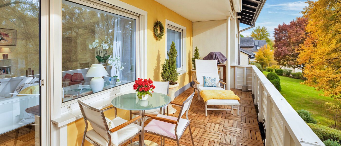 マンション Grünwald 01 1ベランダ 14631