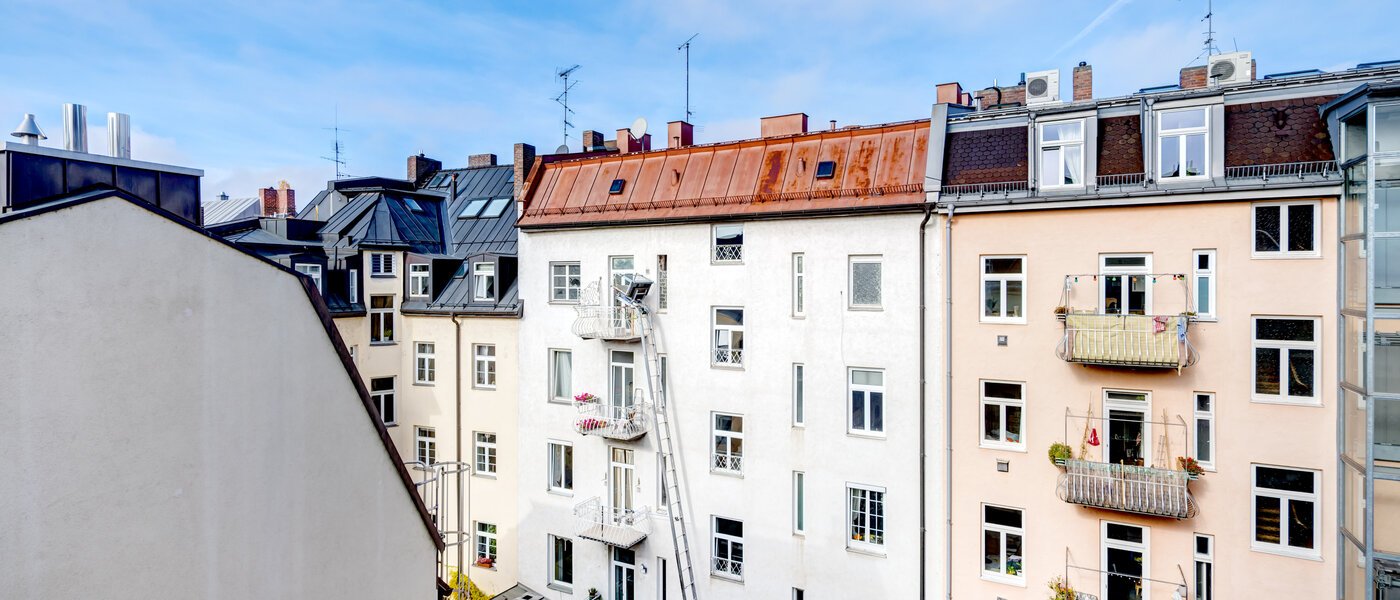 アティック・フラット（屋根裏） München Haidhausen 03 物件からの眺め 14648