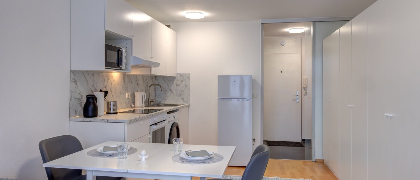 アパルトマン München Berg am Laim 03 リビングエリア 14651