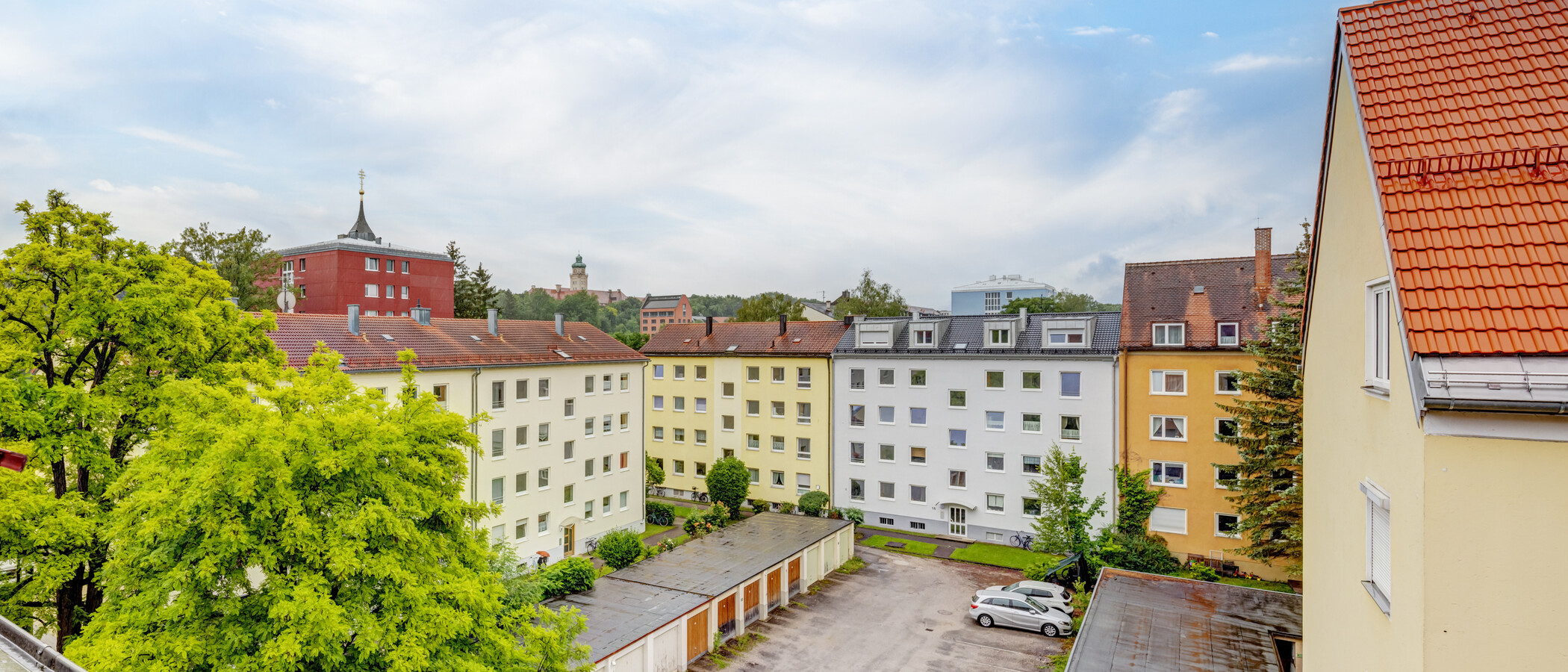 アティック・フラット（屋根裏） München Untergiesing 02 物件からの眺め 14653