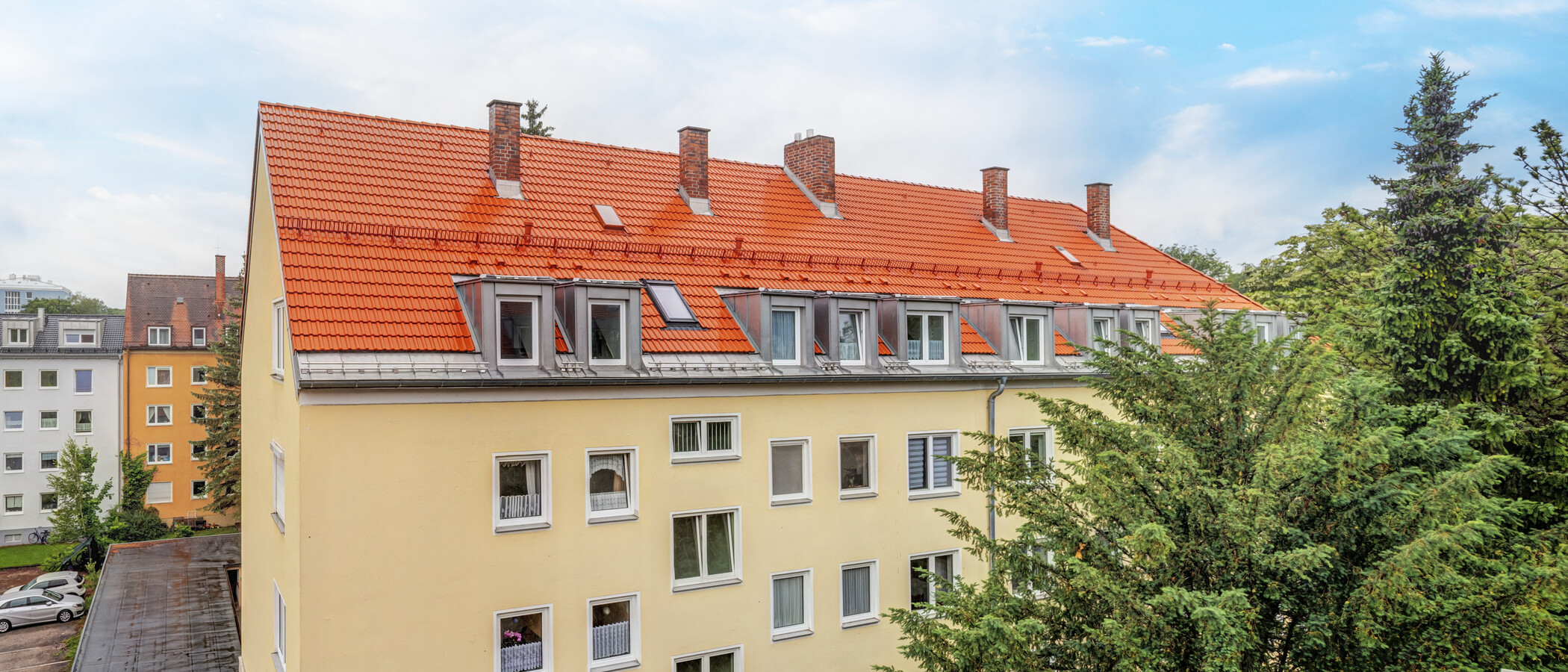 アティック・フラット（屋根裏） München Untergiesing 03 物件からの眺め 14653