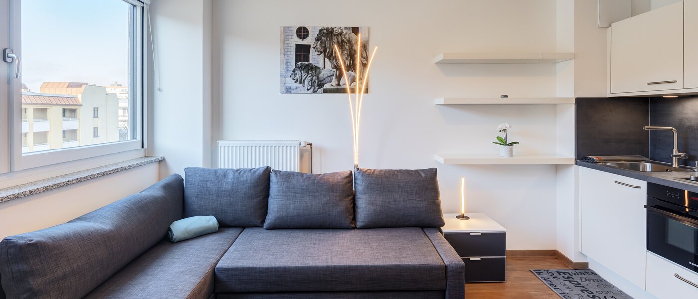 アパルトマン München Schwabing-West 02 リビングエリア 14686