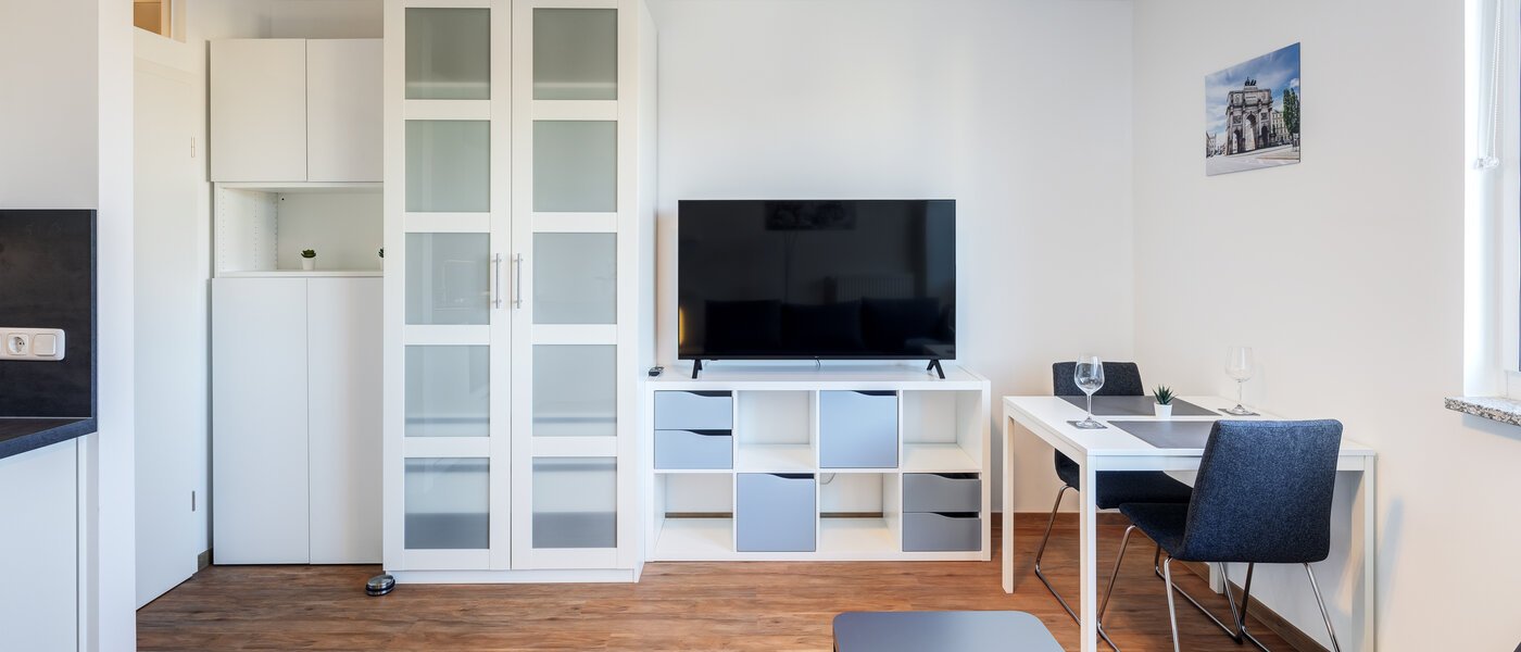 アパルトマン München Schwabing-West 04 リビングエリア 14686