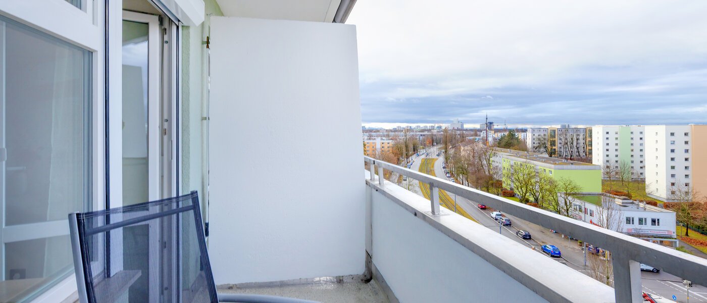 アパルトマン München Oberföhring 02 ベランダ 14689