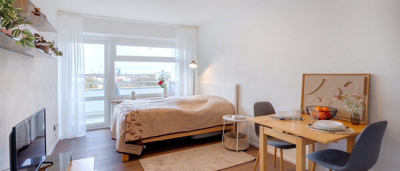 アパルトマン München Oberföhring 01 リビングエリア 14689