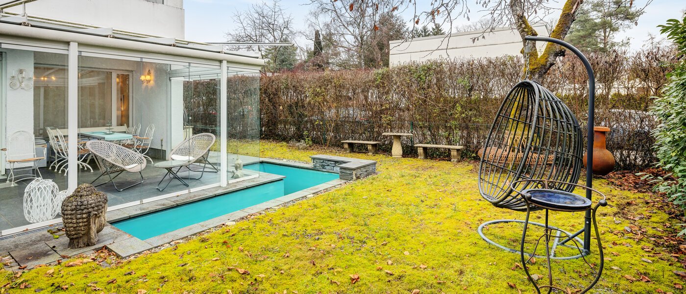 テラスハウス角住宅 Unterhaching 03 庭 14690