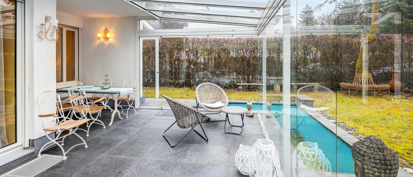 テラスハウス角住宅 Unterhaching 01 温室 14690