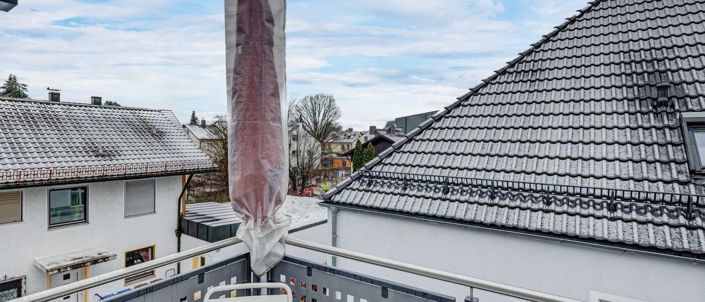 アティック・フラット（屋根裏） München Allach 02 ベランダ 14692