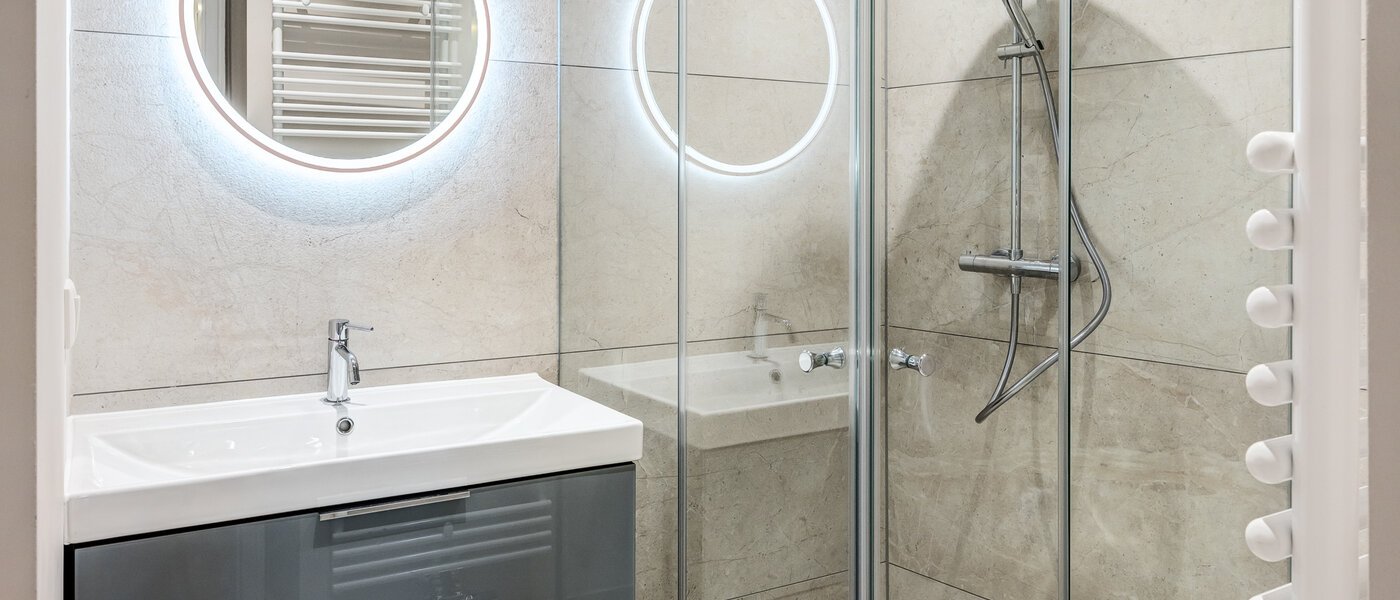 マンション München Maxvorstadt - Universitätsviertel 01 浴室 14693