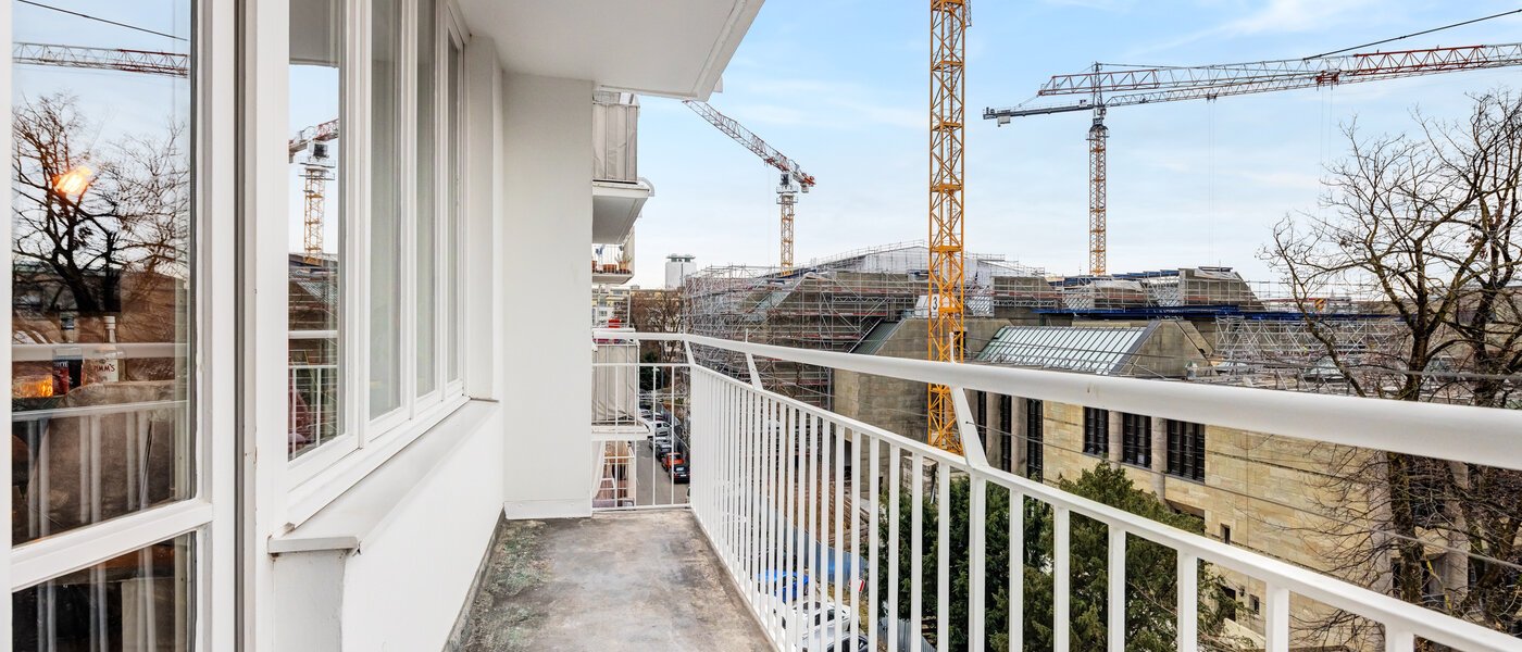 マンション München Maxvorstadt - Universitätsviertel 02 ベランダ 14693