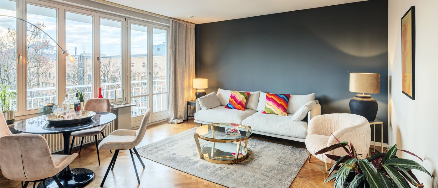 マンション München Maxvorstadt - Universitätsviertel 01 リビングエリア 14693