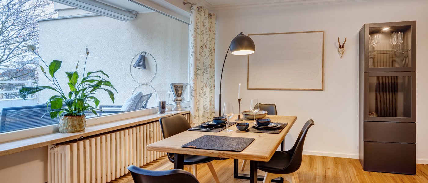 ペントハウス München Nymphenburg 02 リビングルーム 14694