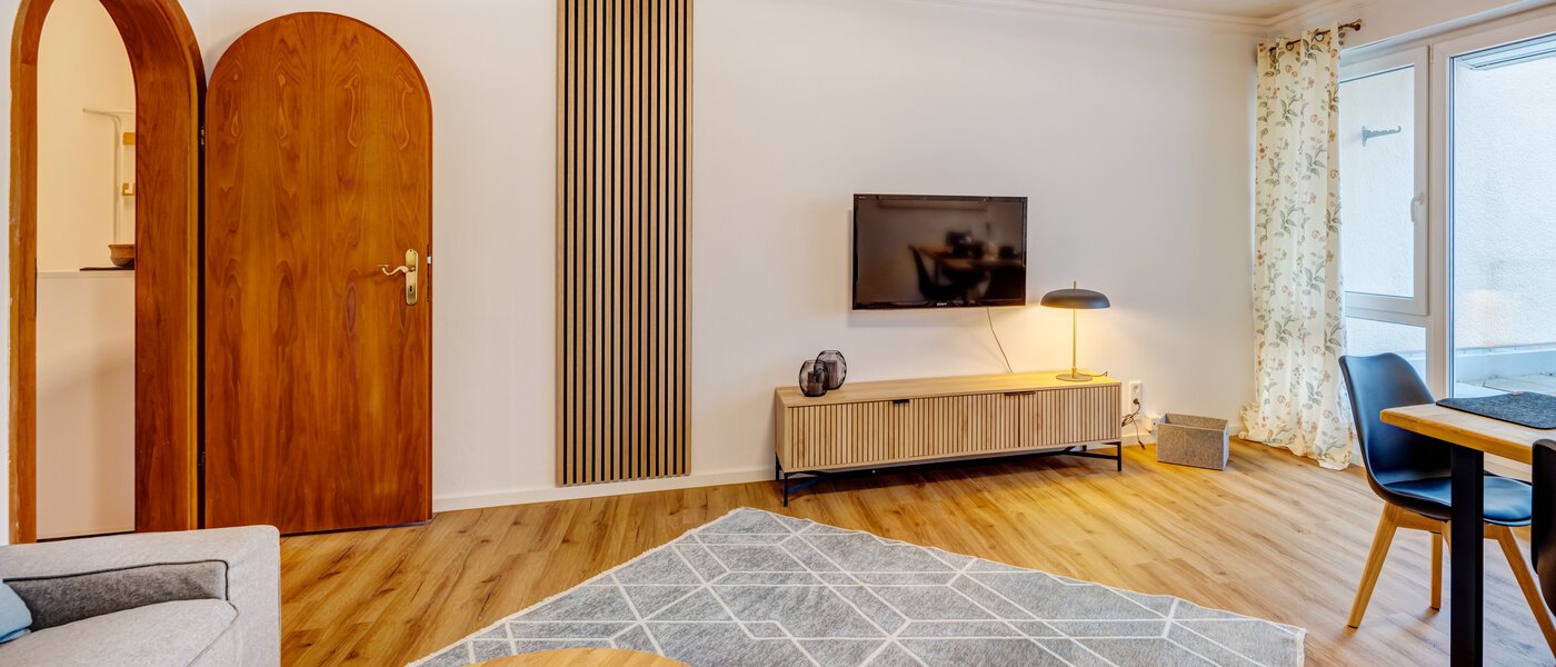 ペントハウス München Nymphenburg 04 リビングルーム 14694