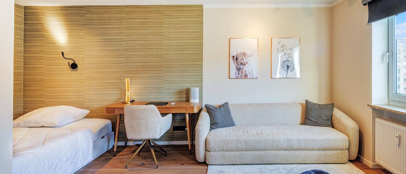 マンション München Untersendling 01 リビングエリア 14698