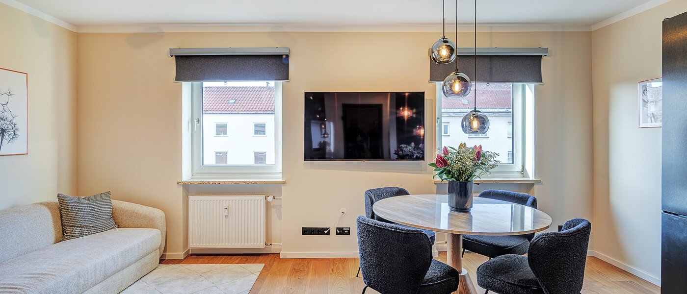 マンション München Untersendling 03 リビングエリア 14698