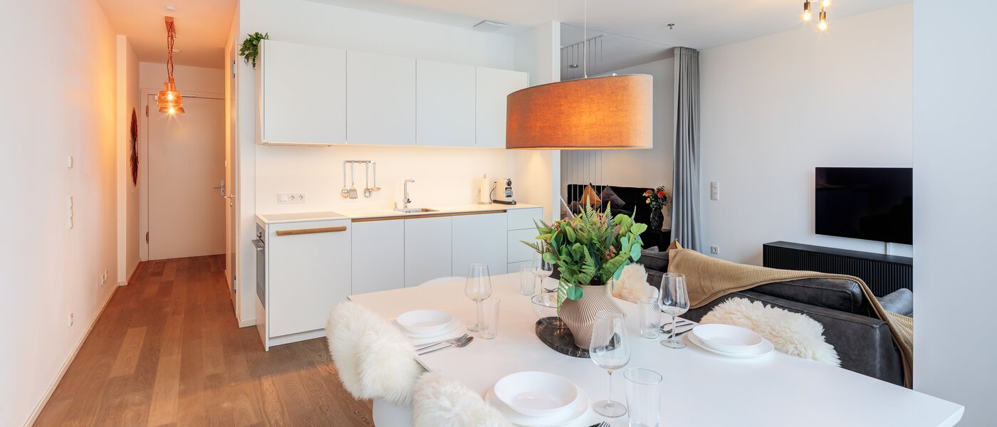 ペントハウス München Neuhausen 05 リビングエリア 14699