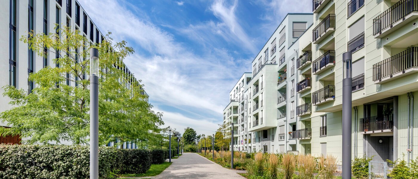 マンション München Milbertshofen 04 中庭向き 14703